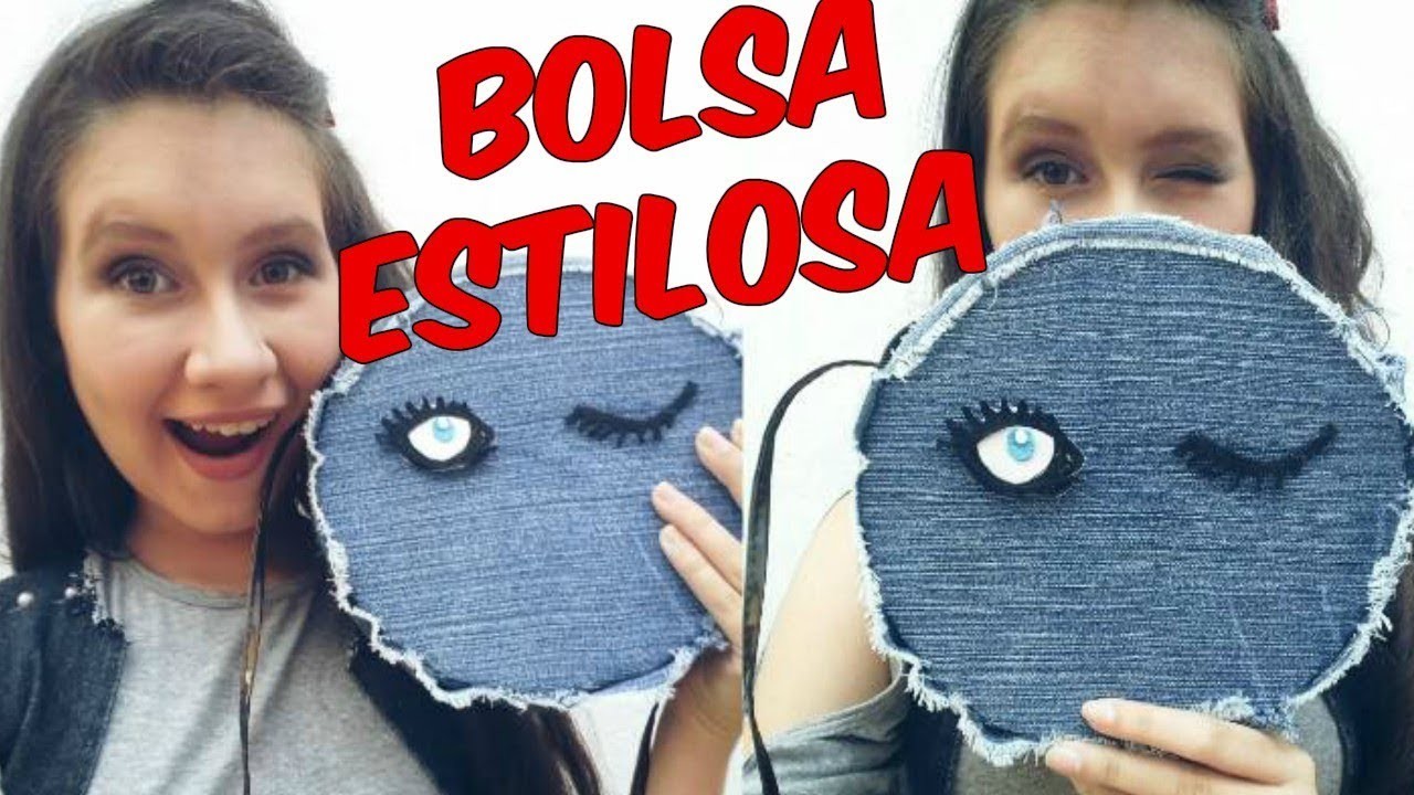 DIY BOLSA JEANS ESTILOSA  -  HELLEN CARDOSO