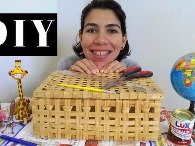 DIY | DECORANDO O HOME OFFICE | RECICLAGEM