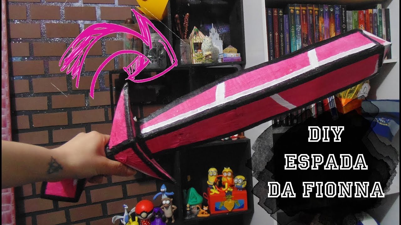 DIY - Espada da Fionna - Adventure Time | Suelen Candeu