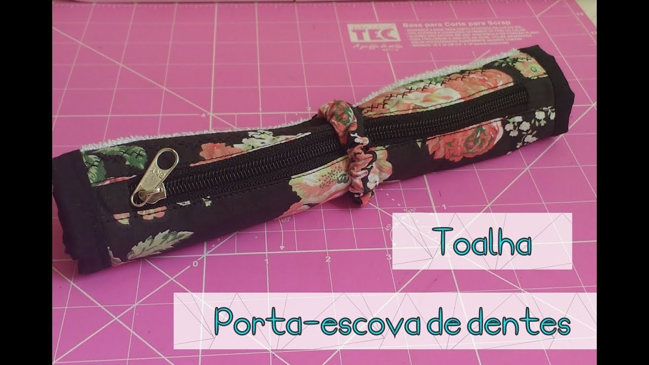 DIY.: Toalha porta-escova de dentes || Letícia Emmory