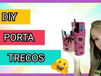 Diy way porta treco com vidro de creme!