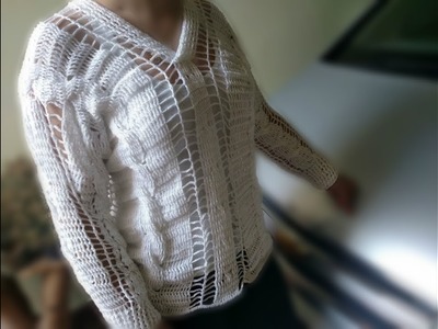 Blusa Kalinca - nível avançado Por Neuzy Valim