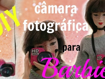 Como fazer câmara fotográfica para Barbie e bonecas similares