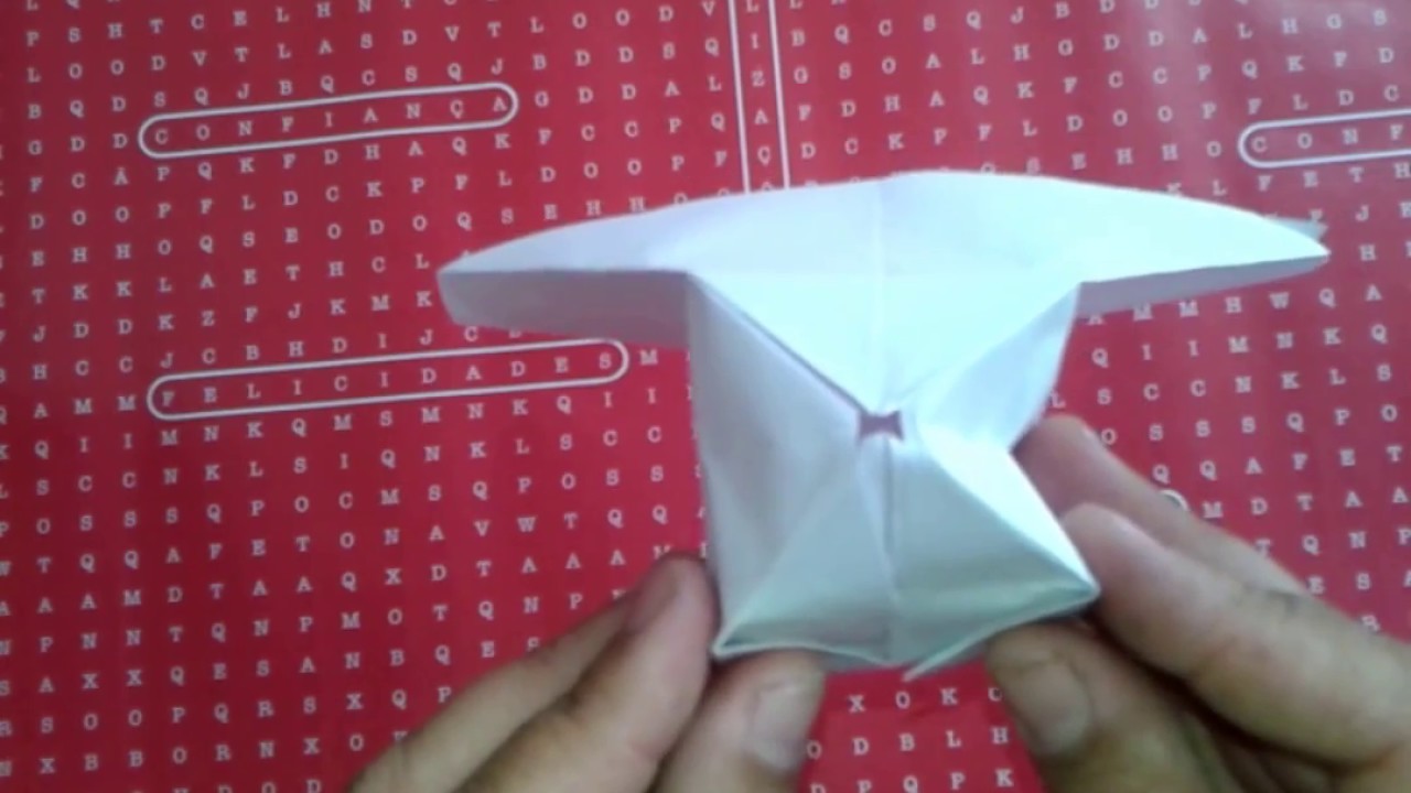 Como fazer o avião de papel (Origami) Kamikaze Water Bomber Tutorial