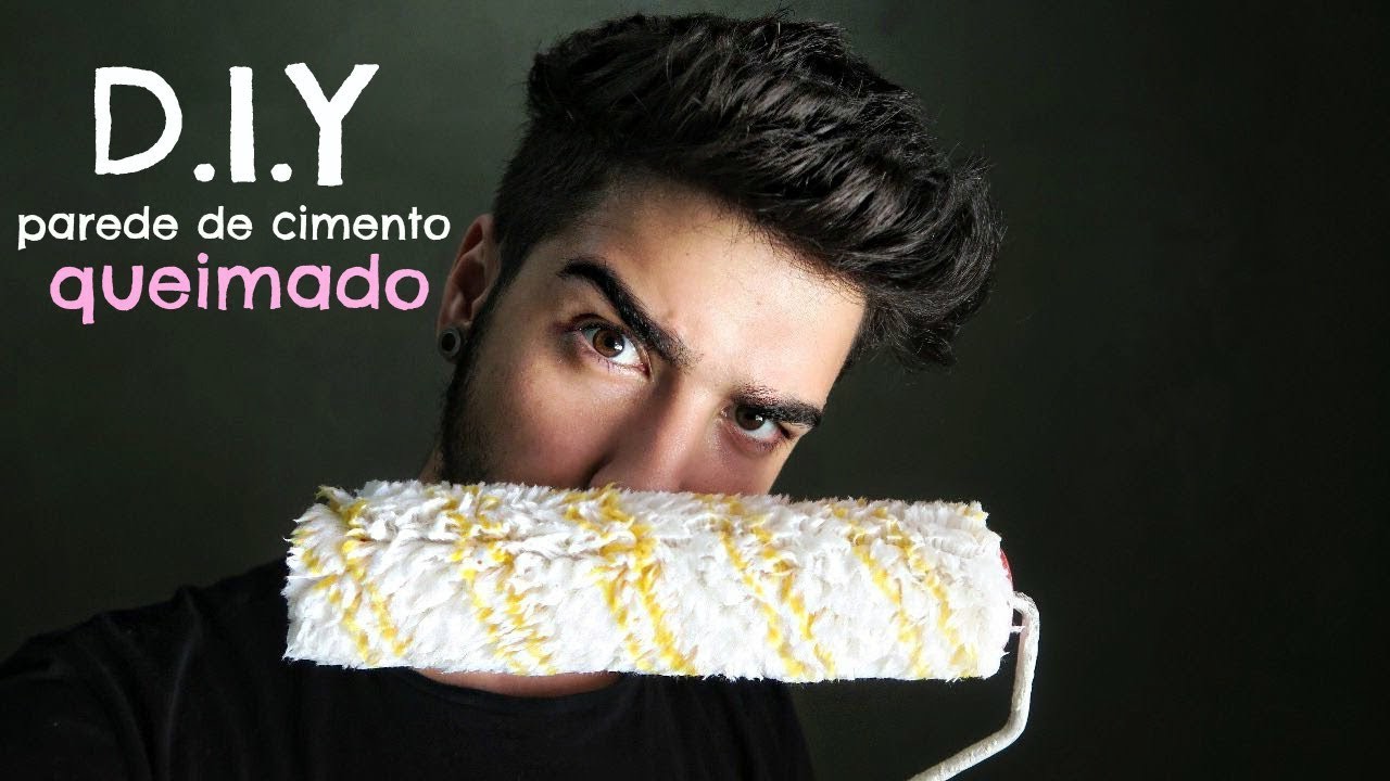 D.I.Y - Parede de cimento queimado