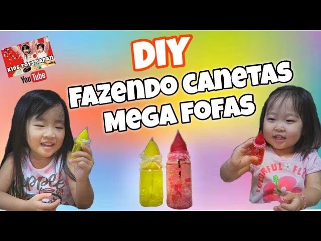 DIY CANETAS FOFAS - Faça Vc Mesmo