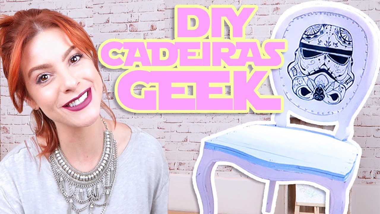 DIY MakeOver Cadeiras Geeks - #MontandoMeuApê06 Star Wars & Game of Thrones