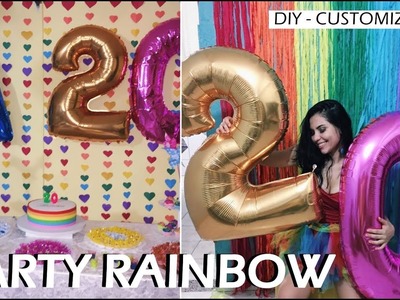 DIY: PARTY RAINBOW. Aniversário LGBT