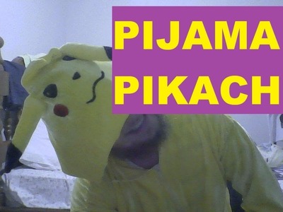 DIY   Pijama do Pikachu