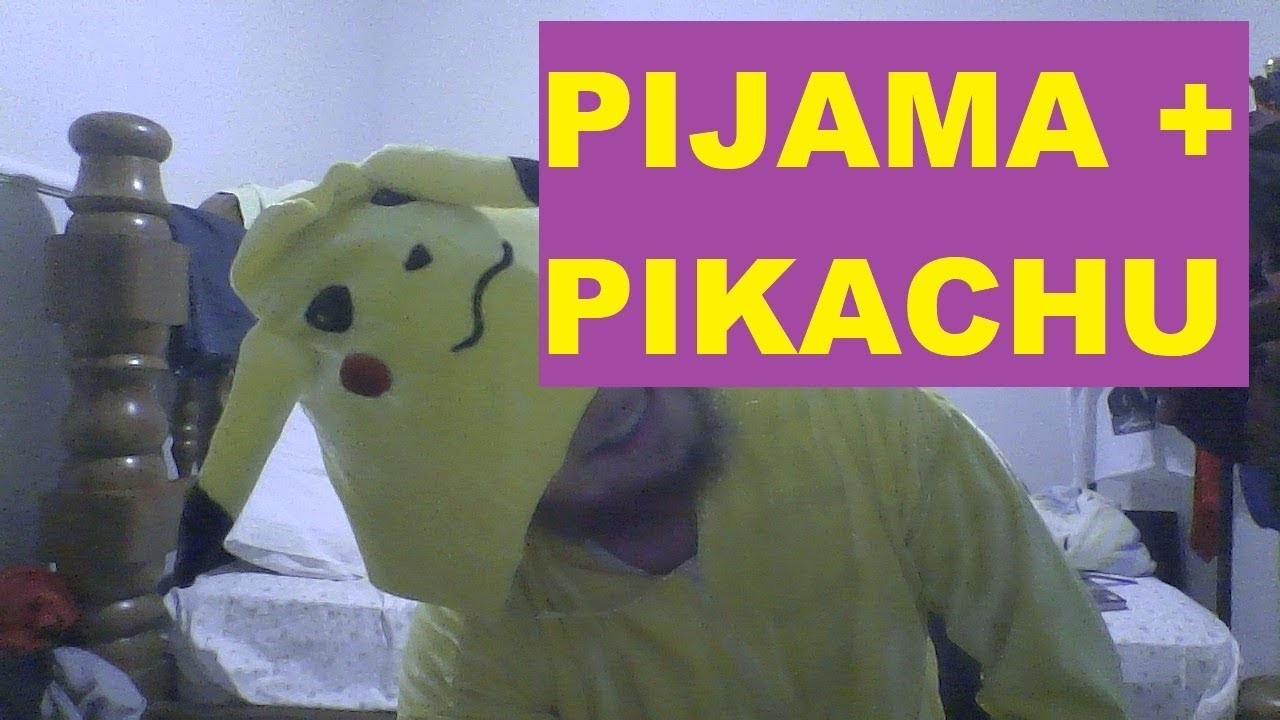 DIY   Pijama do Pikachu