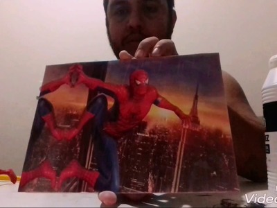 Homem Aranha VÍDEO EXTRA DIY - Porta Canetas e Lápis