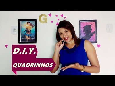QUADROS TUMBLR DE PAPEL.D.I.Y.GESSYKA LUIZA