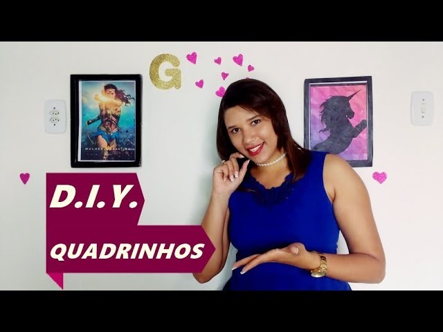 QUADROS TUMBLR DE PAPEL.D.I.Y.GESSYKA LUIZA