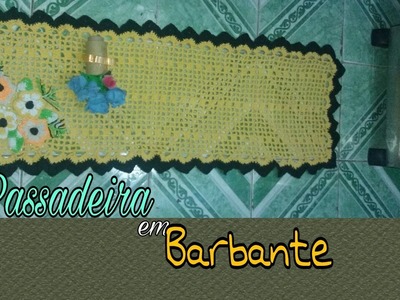 Tapete Passadeira em Barbante  (Noellya Ribeiro)