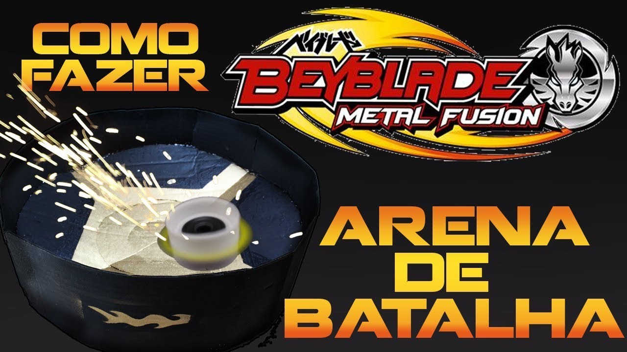 Como Fazer A Melhor Arena Para BEYBLADE - DIY Arena Beyblade
