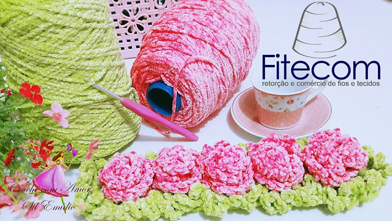 Como fazer flor brinco de princesa em crochê