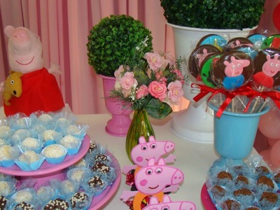 Decoração de Festa A Princesa das fadas Peppa Pig - Infanteen Decoração de Festas