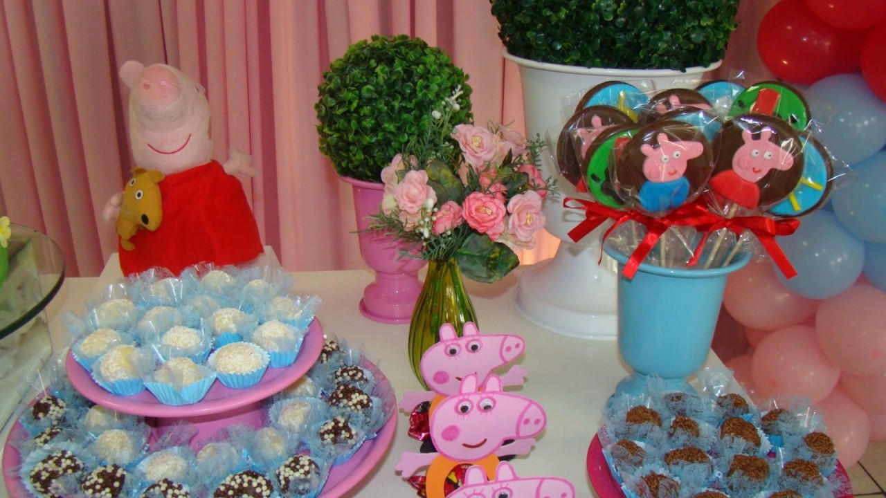 Decoração de Festa A Princesa das fadas Peppa Pig - Infanteen Decoração de Festas