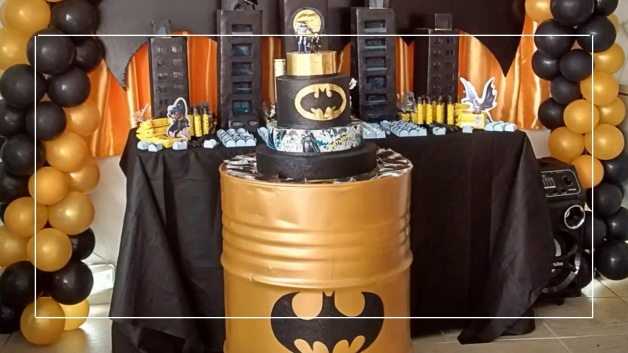 Decoração do Batman