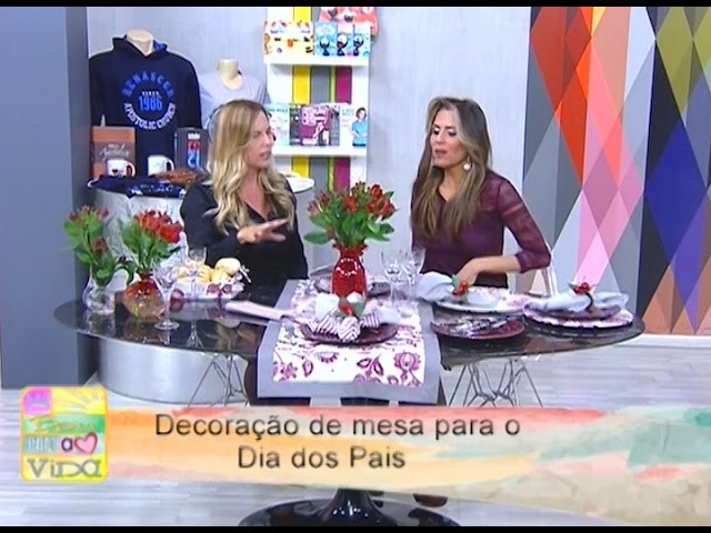 Decoração mesa para dia dos Pais