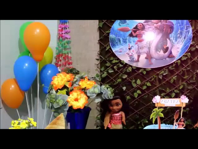 Decoração Moana