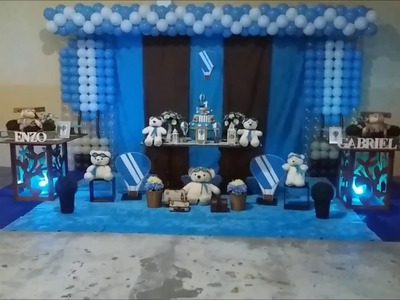 Decoração para festa infantil URSINHO BALOEIRO