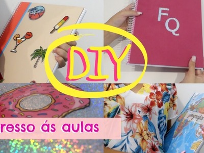 DIY Cadernos | Regresso ás aulas 2017