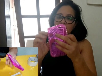 DIY: Capa de  Celular Silicone,  Cola Quente e Cx de Leite ????Não  Deu Certo