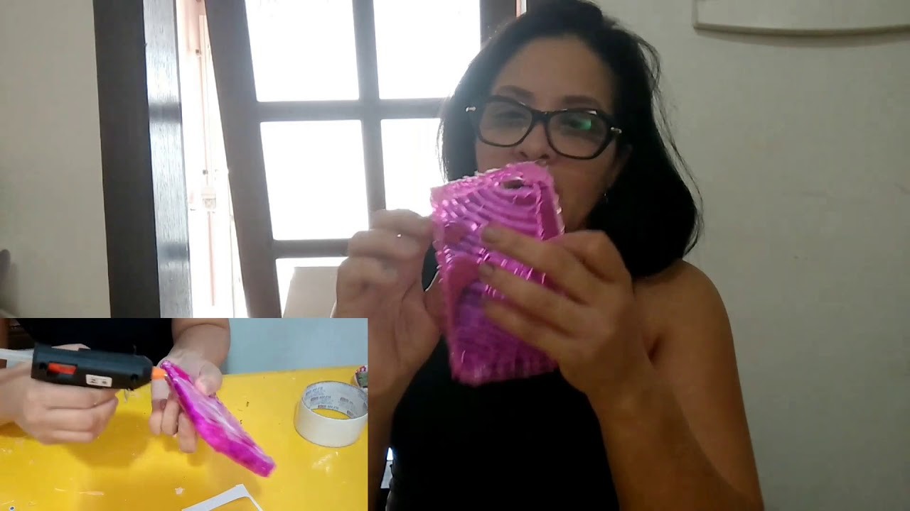 DIY: Capa de  Celular Silicone,  Cola Quente e Cx de Leite ????Não  Deu Certo