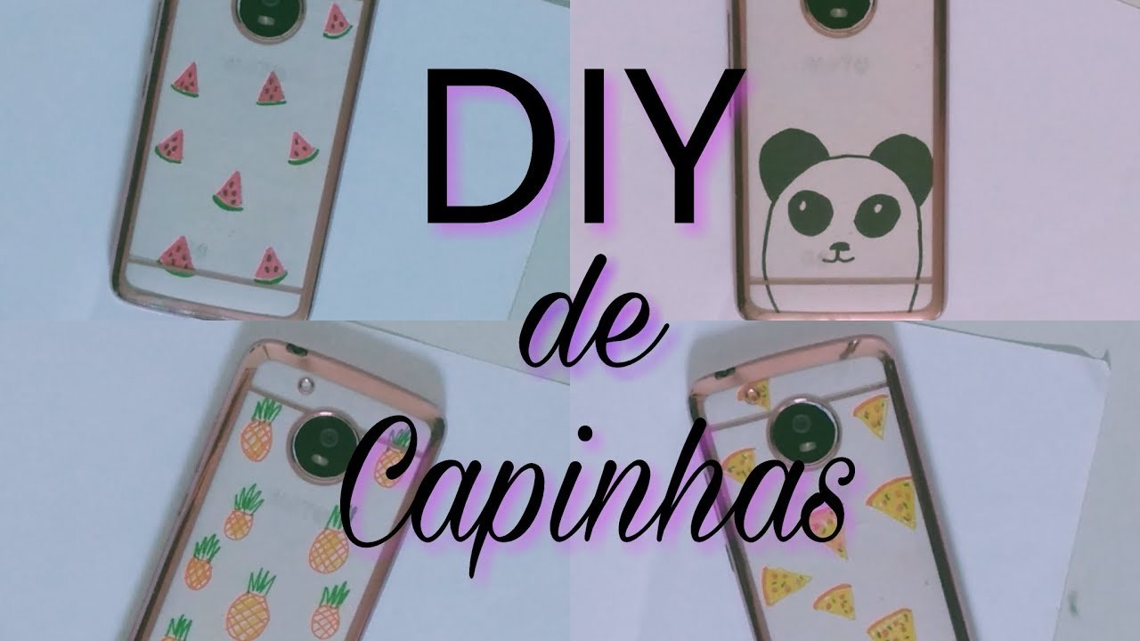 DIY- Capinhas de celular : 3 em 1 #juhtododia