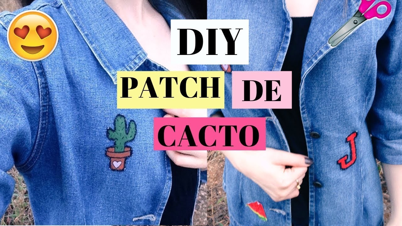 DIY | COMO FAZER PATCH DE CACTO FÁCIL