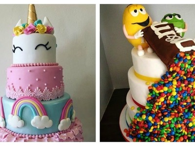 DIY decoração de bolos incríveis compilados