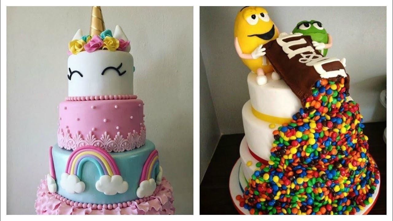 DIY decoração de bolos incríveis compilados
