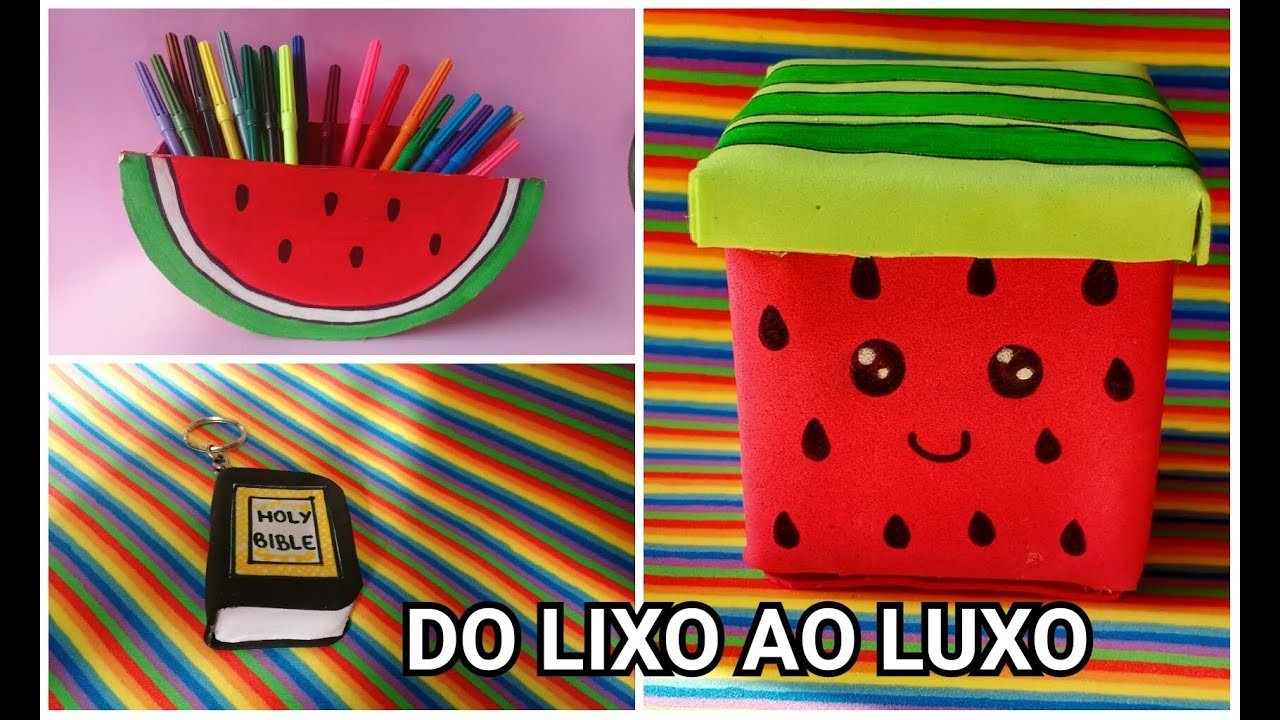 DIY- DO LIXO AO LUXO #2 ????❤???? | vicky com