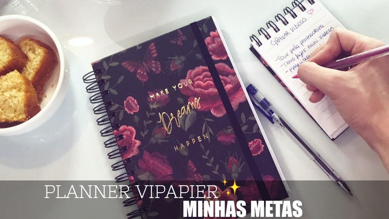 Minhas Metas + Planner Vipapier Planner  | Amanda Pastore