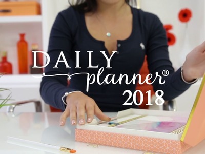 O Daily Planner 2018 está chegando. 