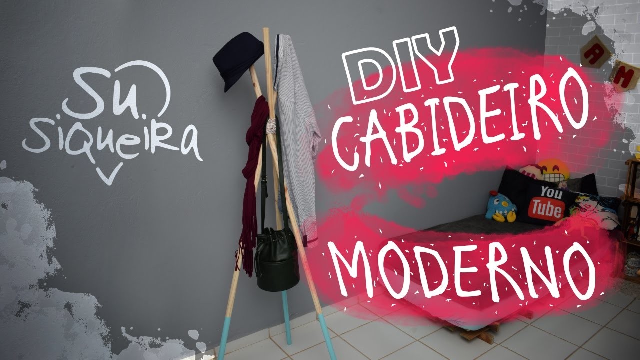 DIY - Cabideiro Moderno
