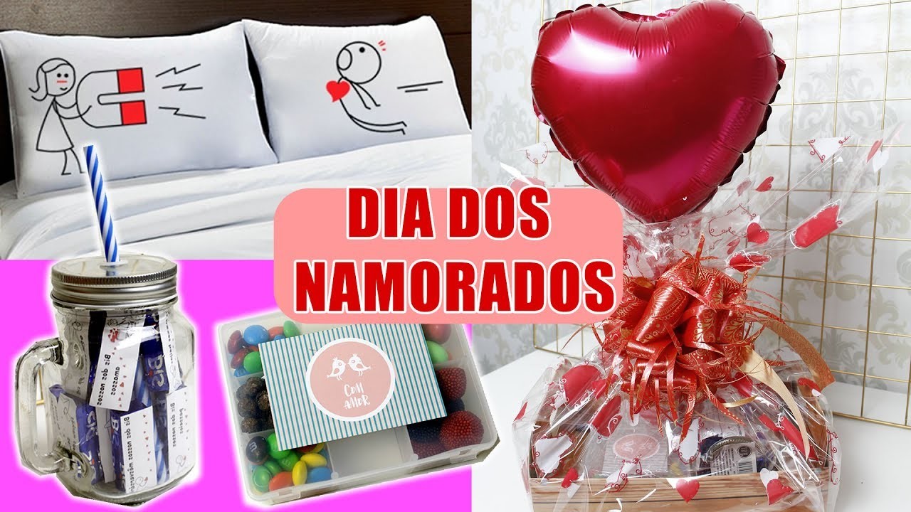DIY DIA DOS NAMORADOS: Presentes Baratinhos para ELE e ELA Valentine's day
