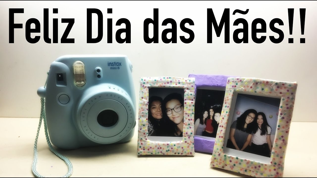 DIY: Moldura para fotos.Porta Retrato (Especial dia das Mães)