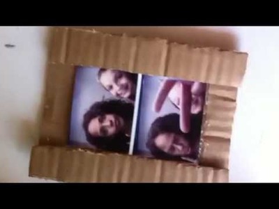 DIY Quadro De Papelão