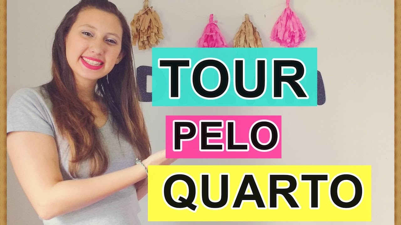 TOUR PELO QUARTO   ANTES DA DECORAÇÃO