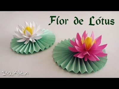 Como fazer Flor de Lótus - Vitória Régia [Tutorial 83]