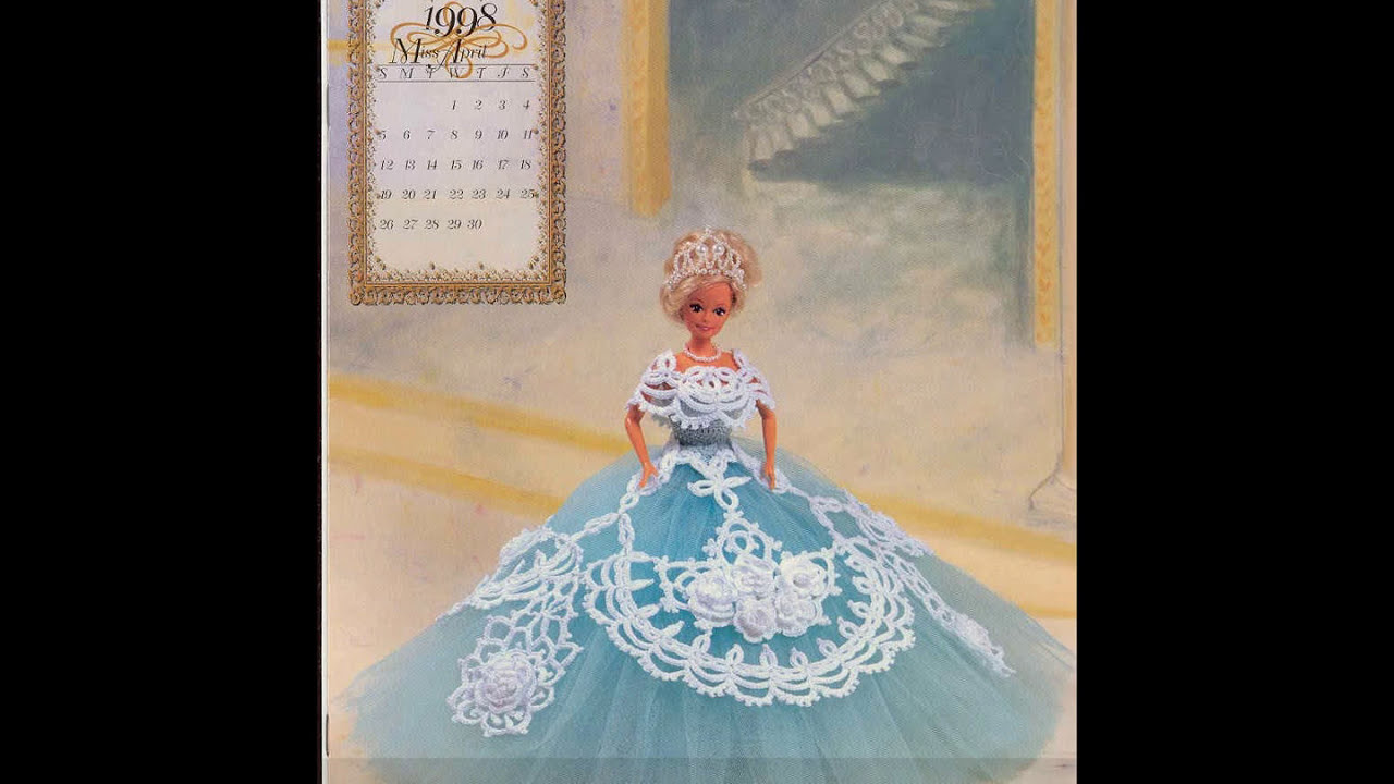 Crochê Barbie - Vestidos de Princesa Para Bonecas #3