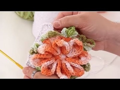 Flor de Crochê Mosquitinho de Bico por Marcelo Nunes