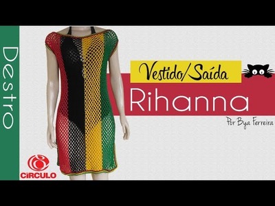 [Versão destro] Vestido - Saída de praia Rihanna | BYA FERREIRA