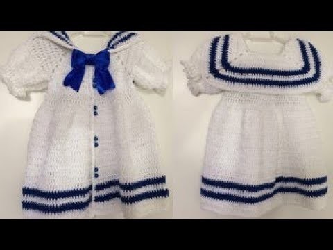 Vestidinho Anne Marinheiro - Mangas e Gola - Parte 2