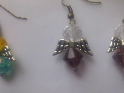 12 pares de aretes de angel gracias por ver todos los videos