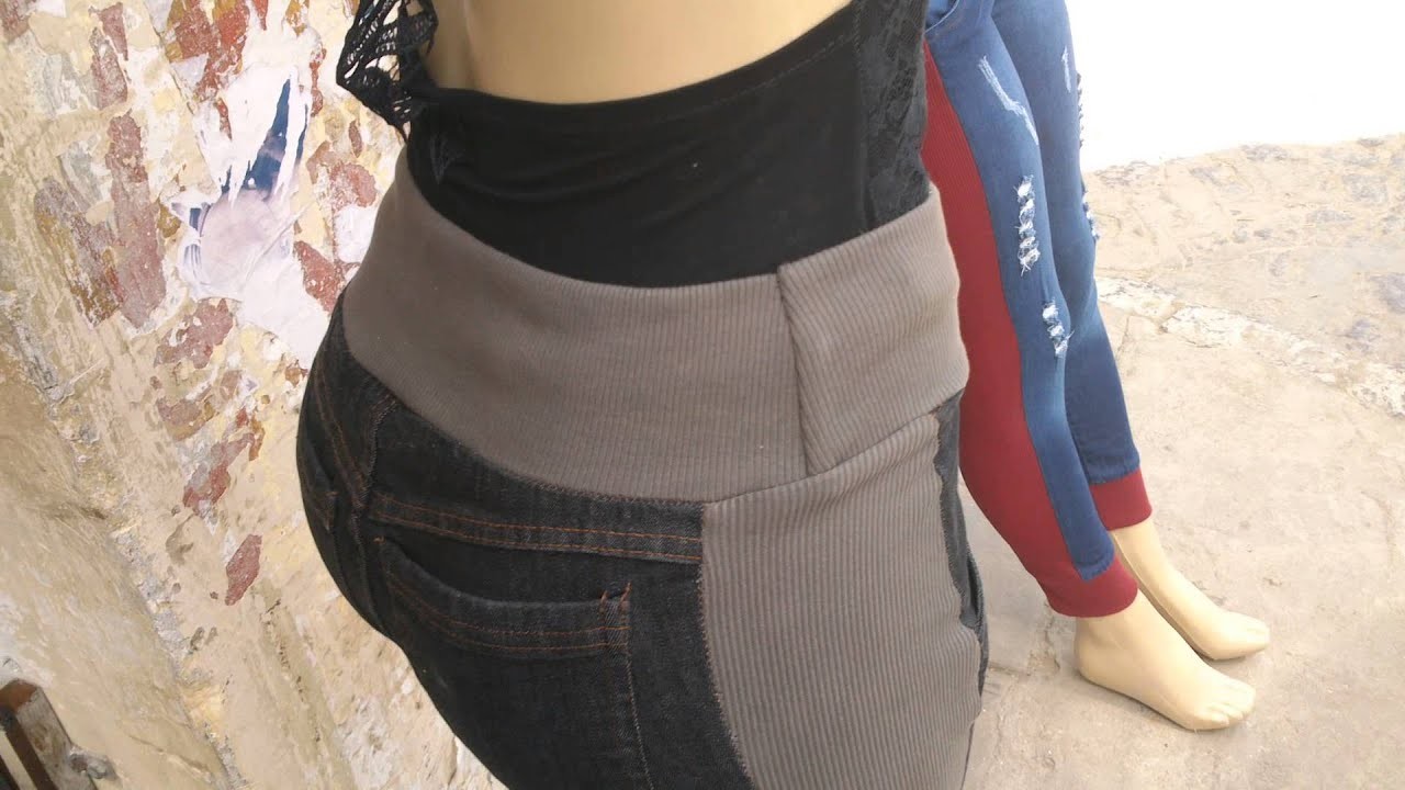 Calça jeans com moletom ribana hot panicat vendas 81 999153032