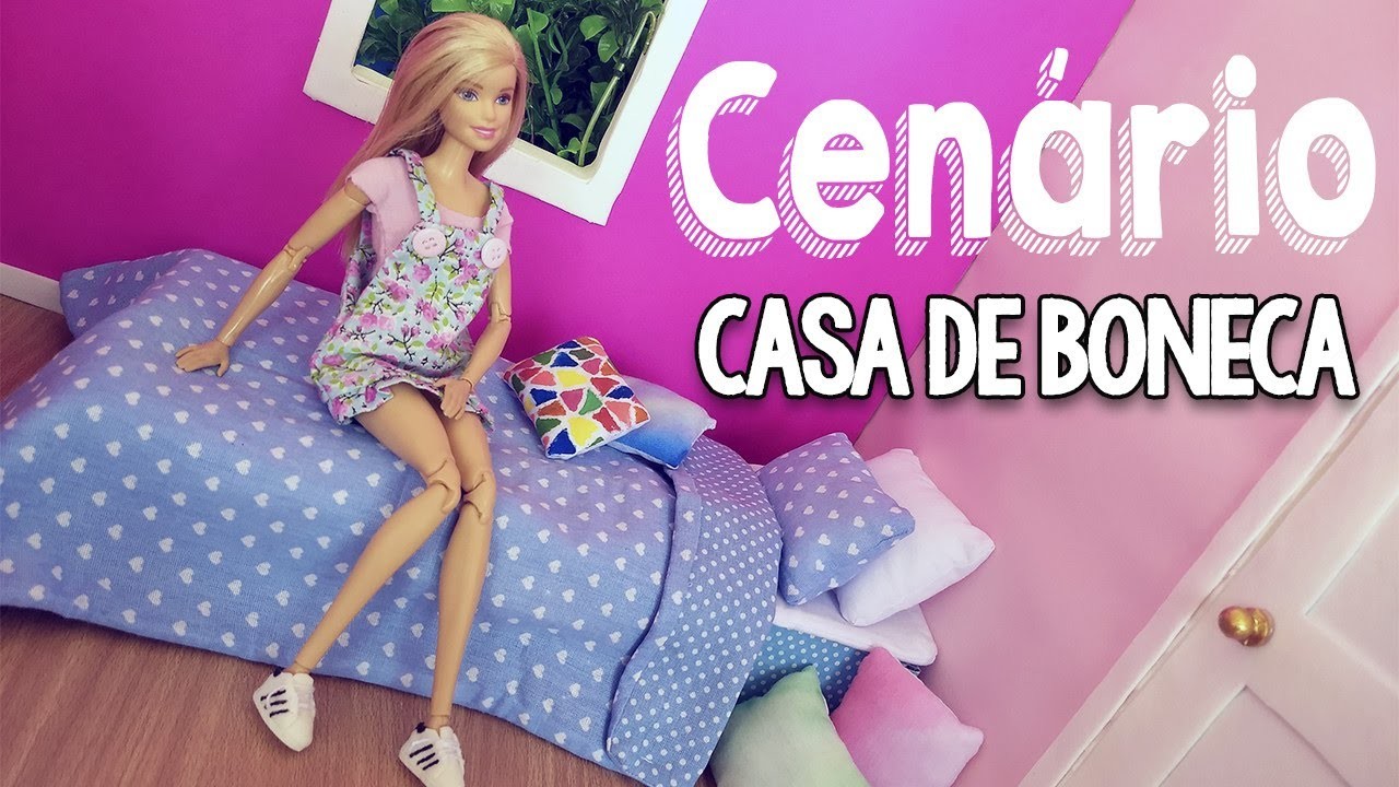 Casa de Boneca com Isopor #1 | Como Fazer Cenários para Barbie