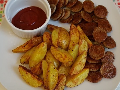 Batatas Rústicas na Airfryer